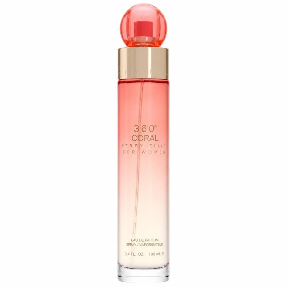 Perry Ellis 360 Coral by Perry Ellis Eau de Parfum Spray 100 ml