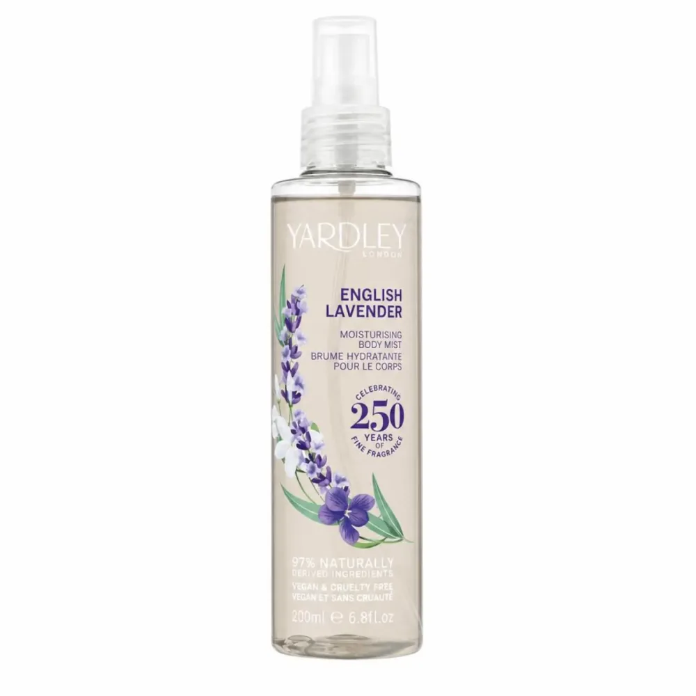 English Lavender by Yardley London Body Mist 200 ml