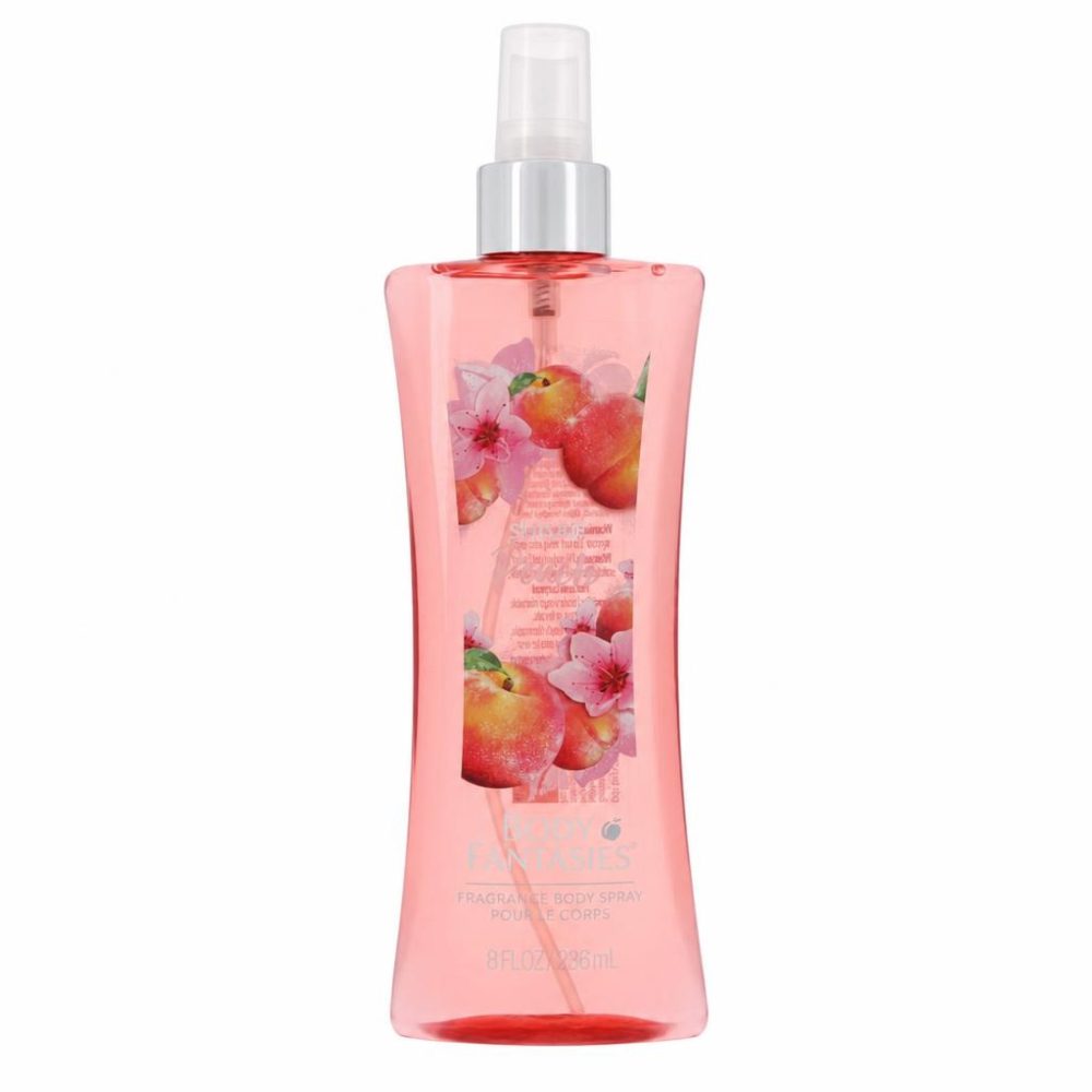 Body Fantasies Signature Sugar Peach by Parfums De Coeur Body Spray 240 ml