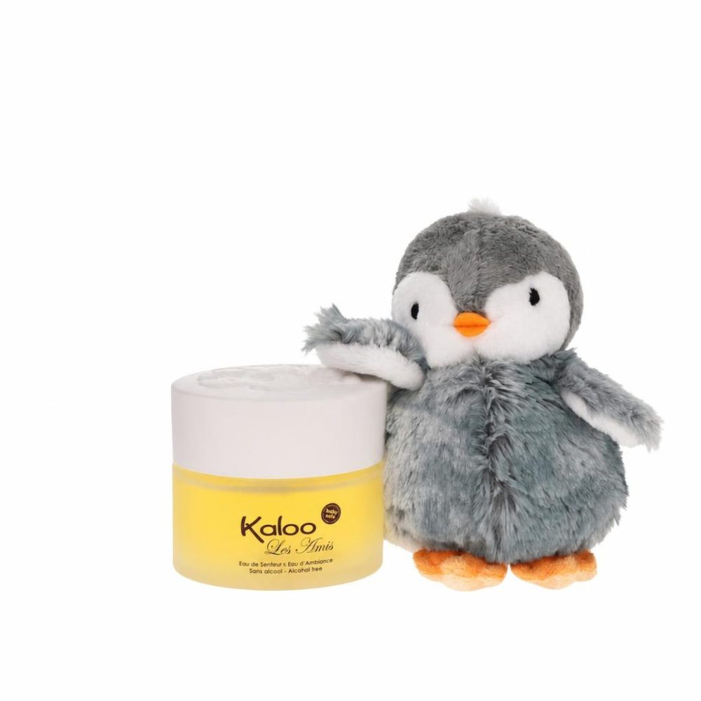 Kaloo Les Amis by Kaloo Alcohol Free Eau D&acirc;&euro;&trade;ambiance Spray + Free Penguin Soft Toy 100 ml