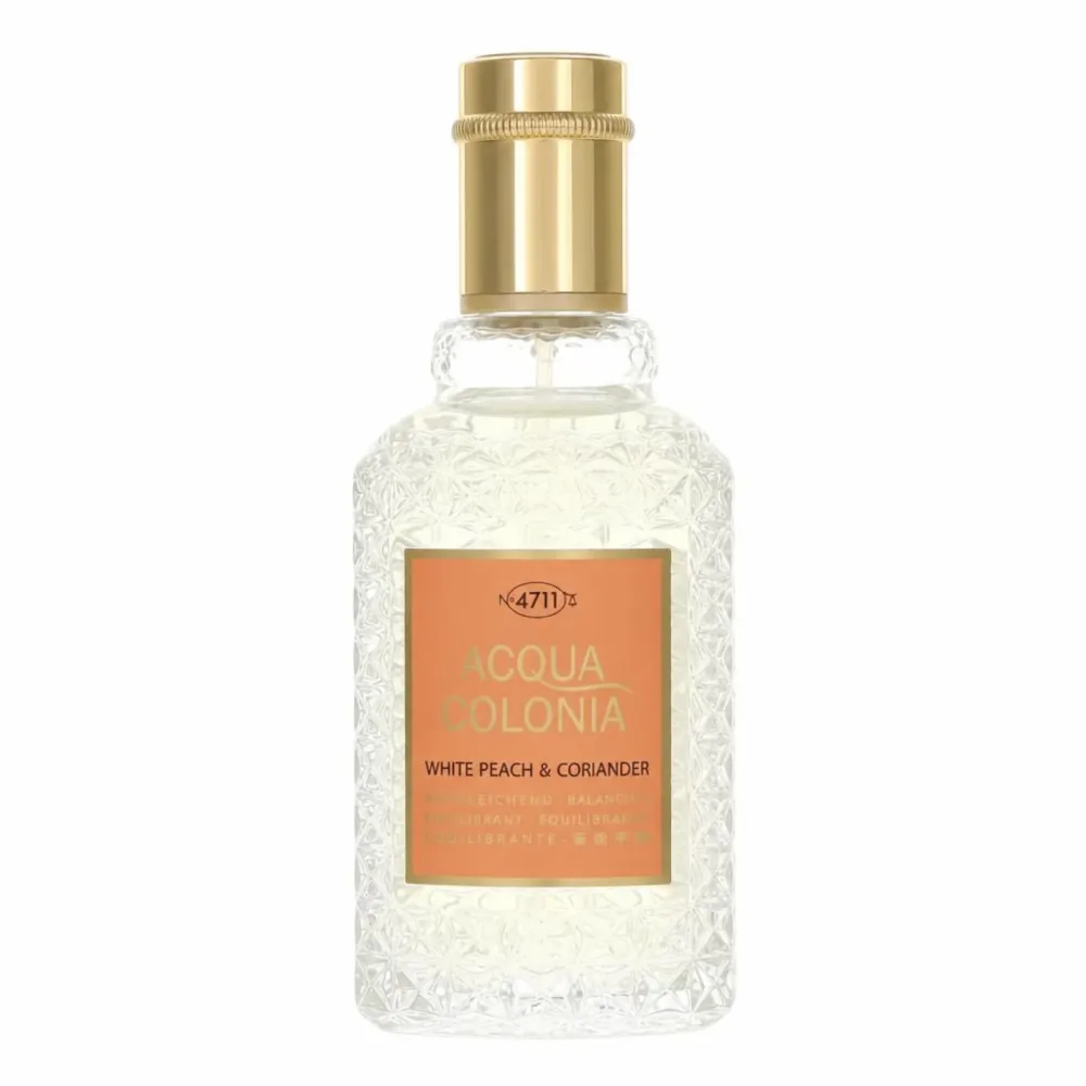4711 Acqua Colonia White Peach & Coriander Eau De Cologne Spray (Unisex) 50 ml
