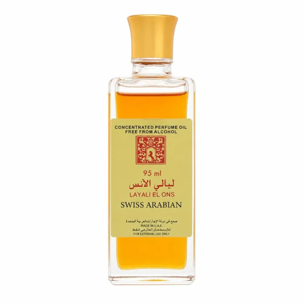 Swiss Arabian Layali El Ons Concentrated Perfume Oil Free From Alcohol 95 ml