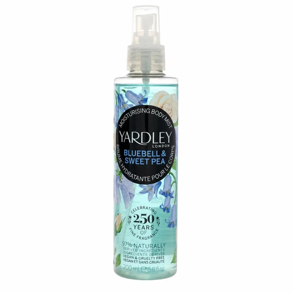Yardley Bluebell & Sweet Pea by Yardley London Moisturizing Body Mist 200 ml