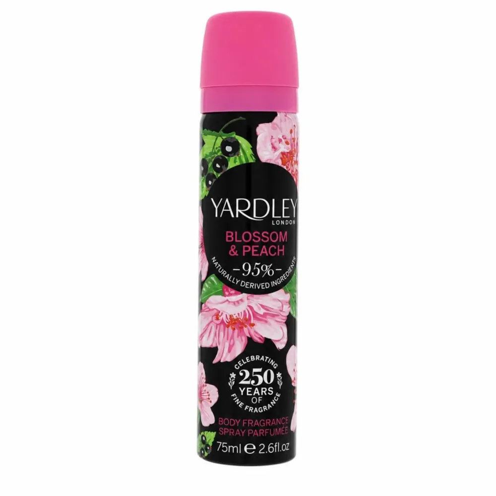 Yardley Blossom & Peach by Yardley London Body Fragrance Spray 77 ml