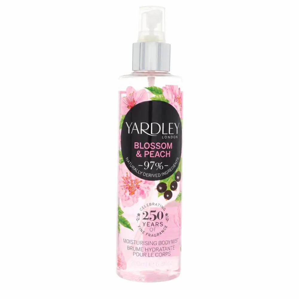 Yardley London Yardley Blossom & Peach Moisturizing Body Mist 200 ml