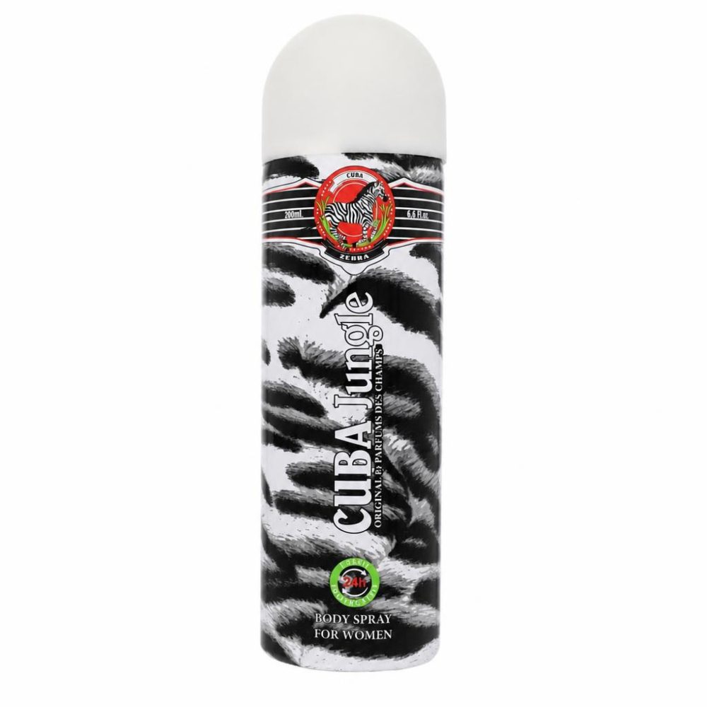 CUBA JUNGLE ZEBRA by Fragluxe Body Spray 200 ml