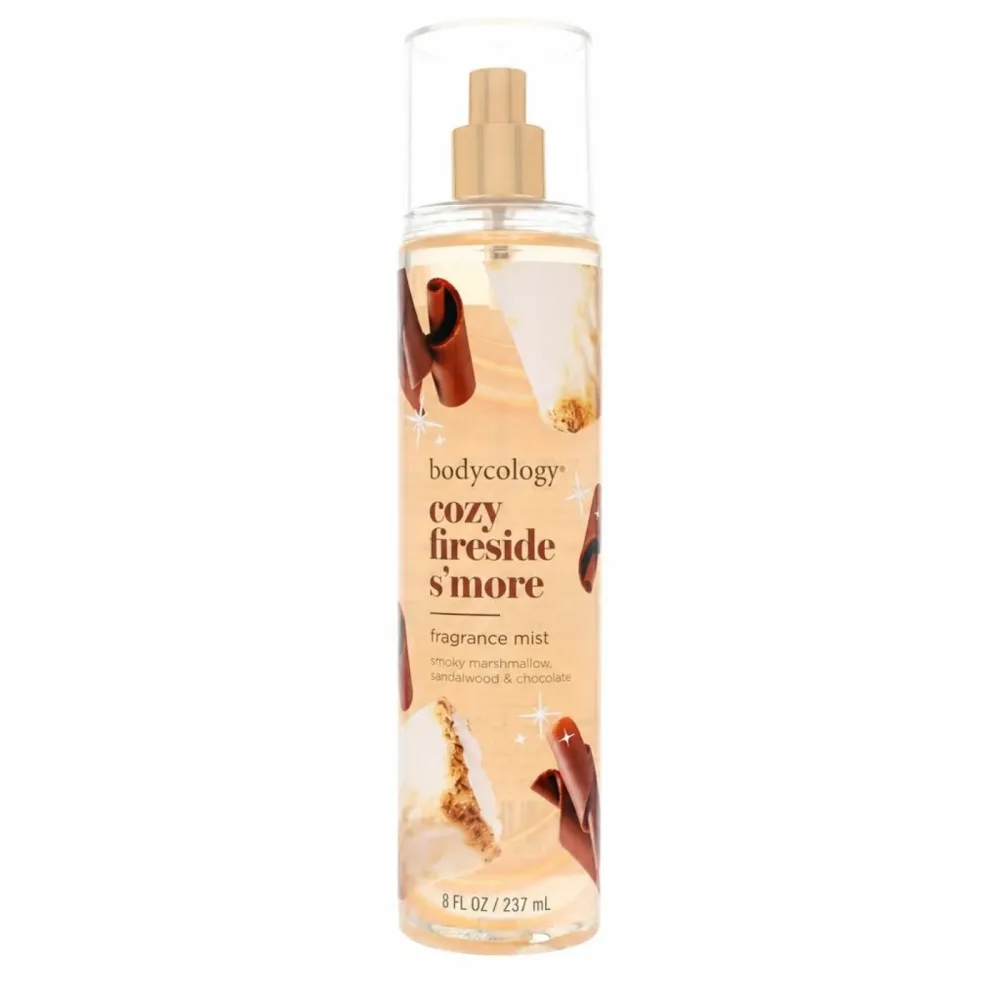 Bodycology Cozy Fireside Smore Fragrance Mist Spray 237 ml