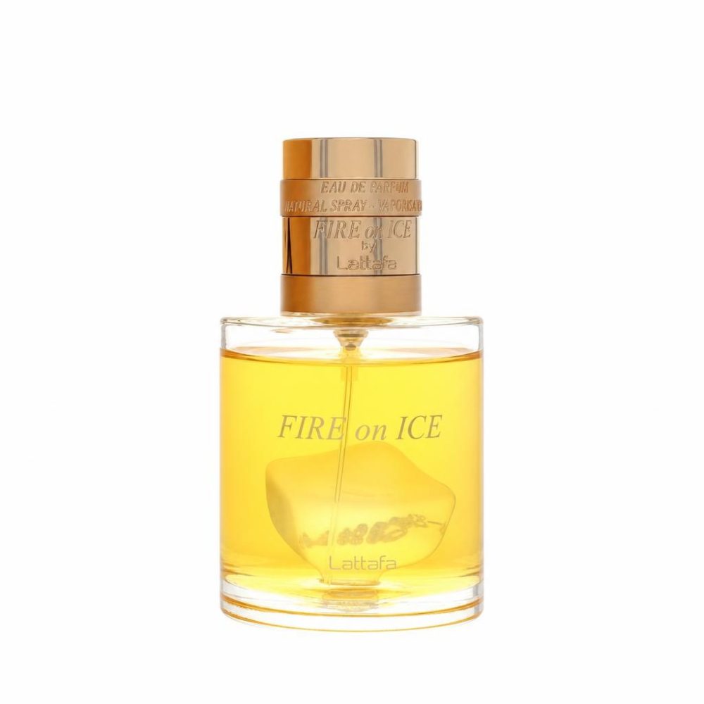 Lattafa Fire on Ice Eau De Parfum Spray (Unisex) 110 ml