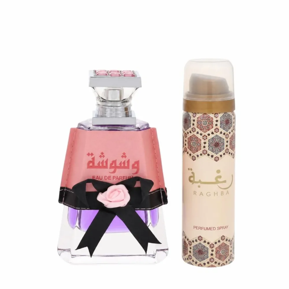 Lattafa Washwashah Eau De Parfum Spray Plus 50 ml Deodorant 100 ml