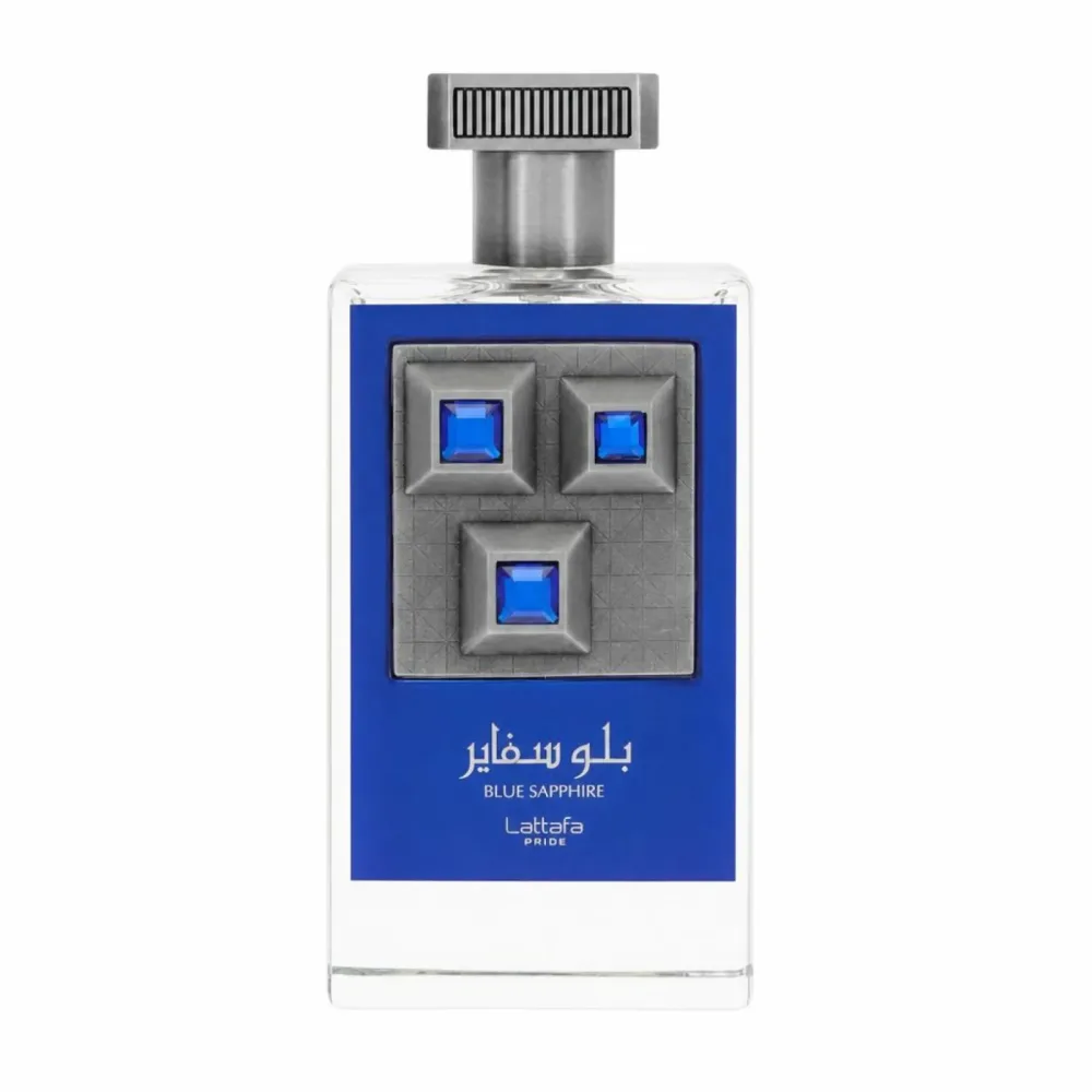 Lattafa Pride Blue Sapphire Eau De Parfum Spray (Unisex) 100 ml