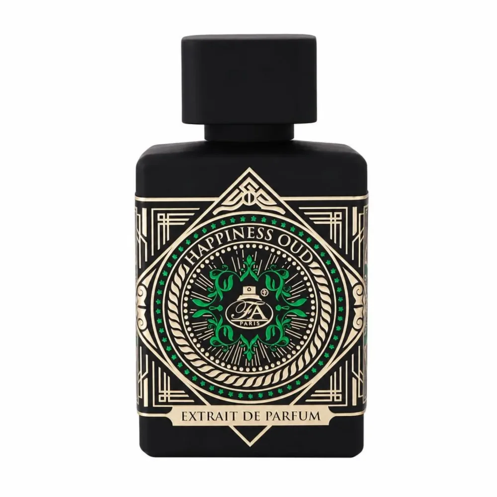 Fragrance World Happiness Oud Extrait De Parfum Spray (Unisex) 80 ml