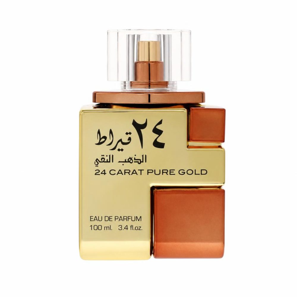 Lattafa 24 Carat Pure Gold Eau De Parfum Spray (Unisex) 100 ml