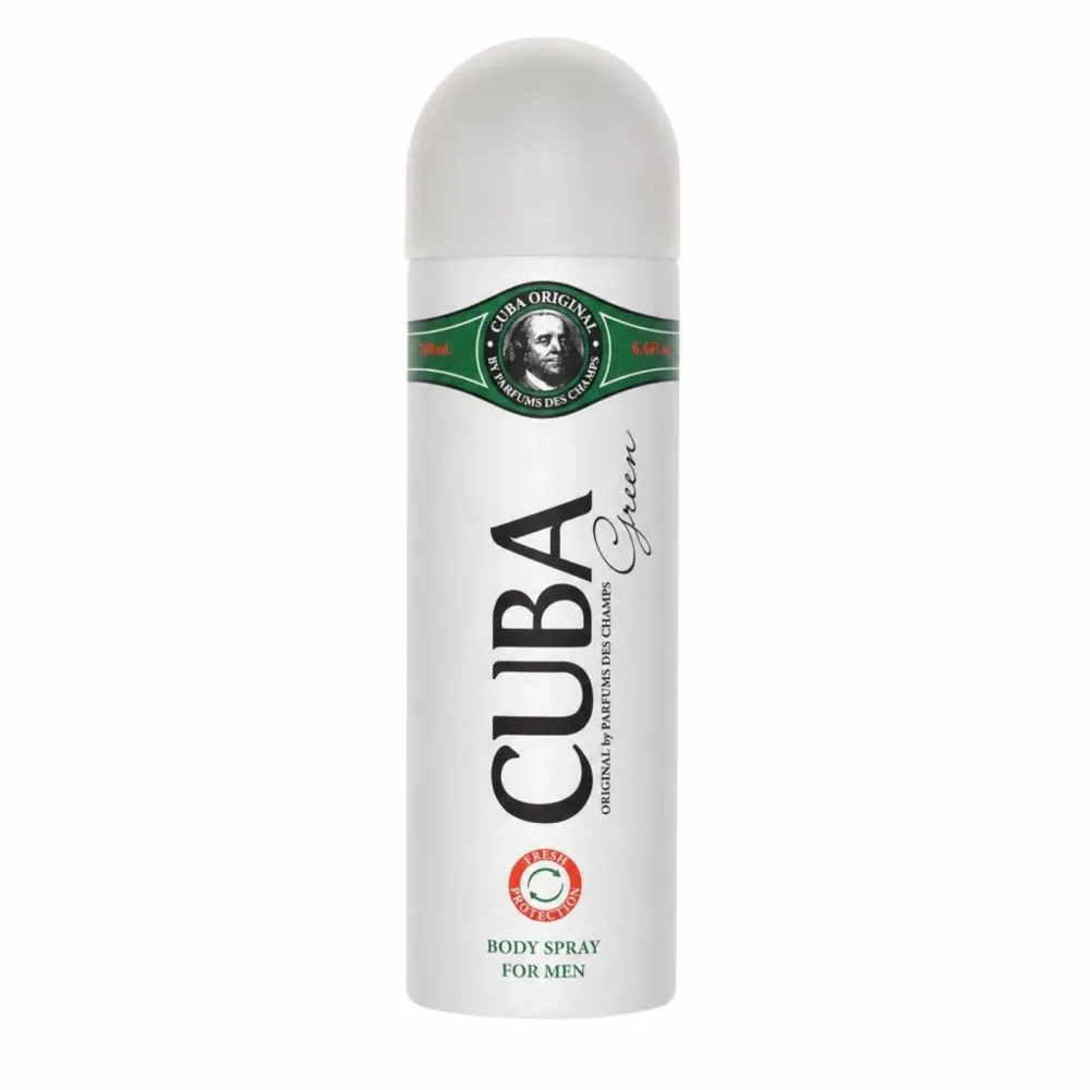 Fragluxe Cuba Green Deodorant Spray 200 ml