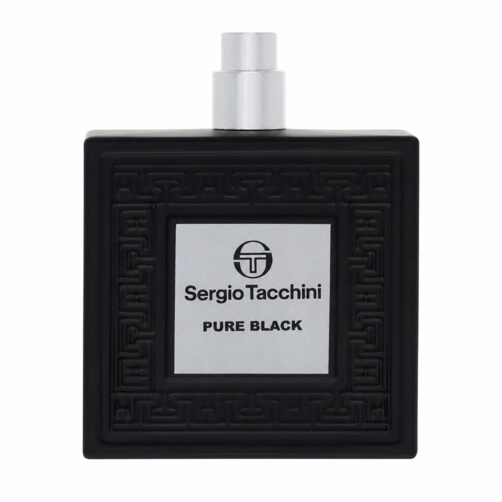 Sergio Tacchini Pure Black Eau De Toilette Spray (Tester) 100 ml