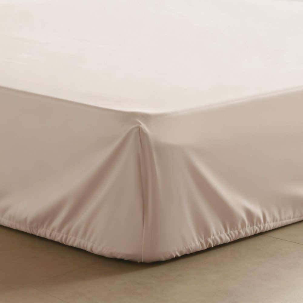 Perkal Fixleintuch – 160x200cm – Beige