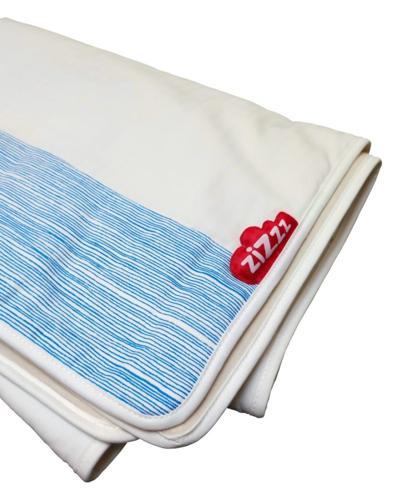 Zizzz - Babydecke Atmungsaktive Swisswool & Bio-Baumwolle, Atmungsaktive Swisswool Bio-Baumwolle Babydecke, Onesize