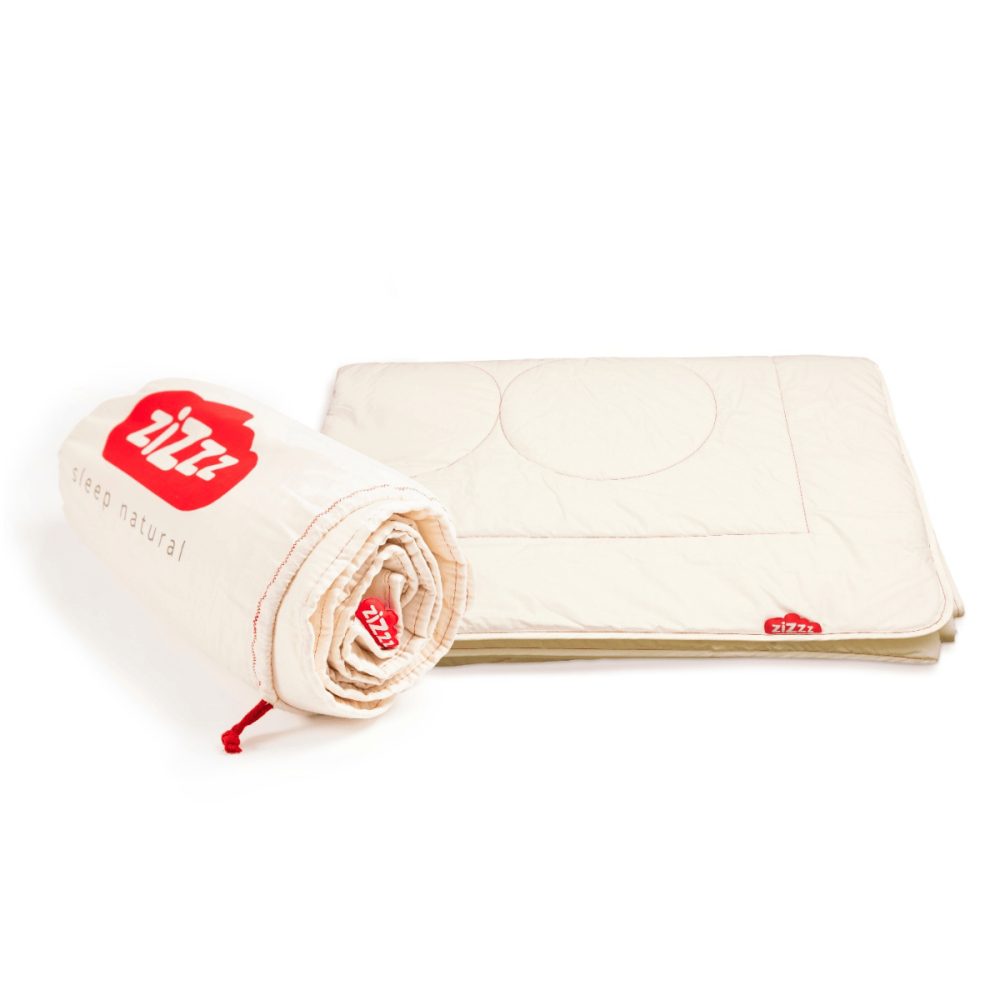 Zizzz - Kinderduvet Atmungsaktive bio-Baumwolle & Swisswool 100x135 cm, 100 x 135 cm