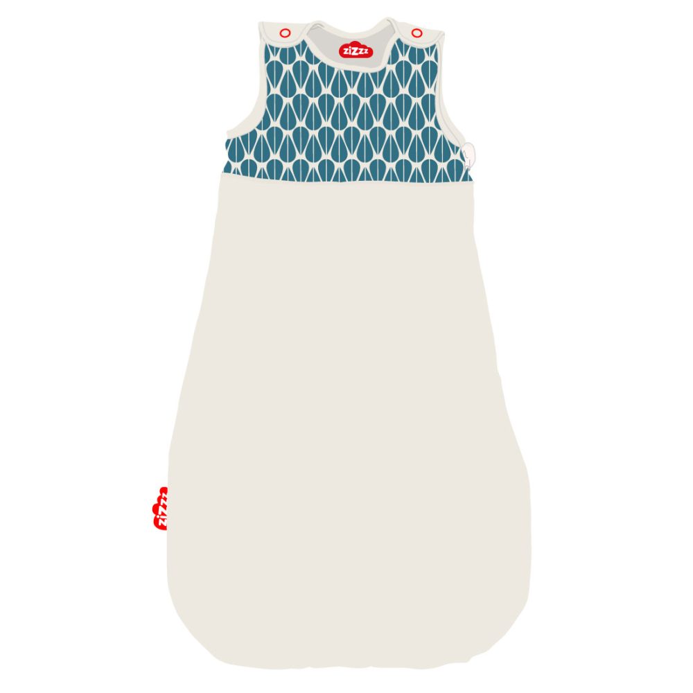 Babyschlafsack Sommer Little Leaves / 0-6 Monate (70cm)