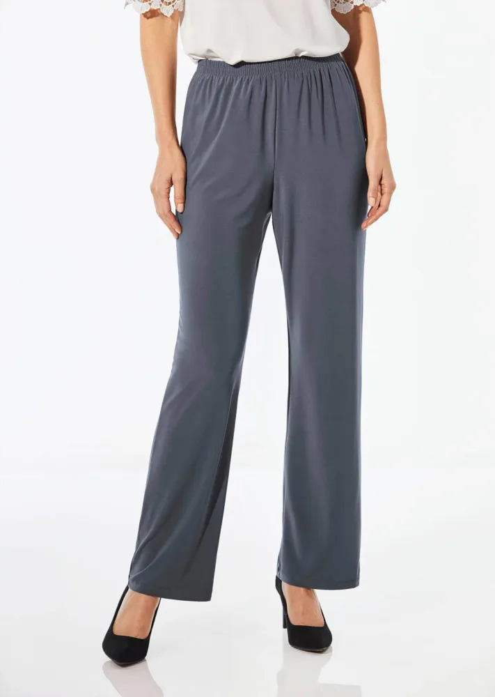 Bequeme Slinky-Hose VERA - anthrazit - Gr. 21 von Goldner Fashion