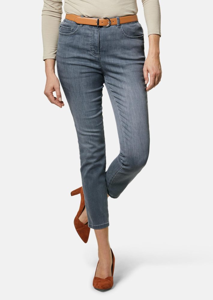 7/8-Jeans BELLA COMFORT+ - grau - Gr. 21 von Goldner Fashion