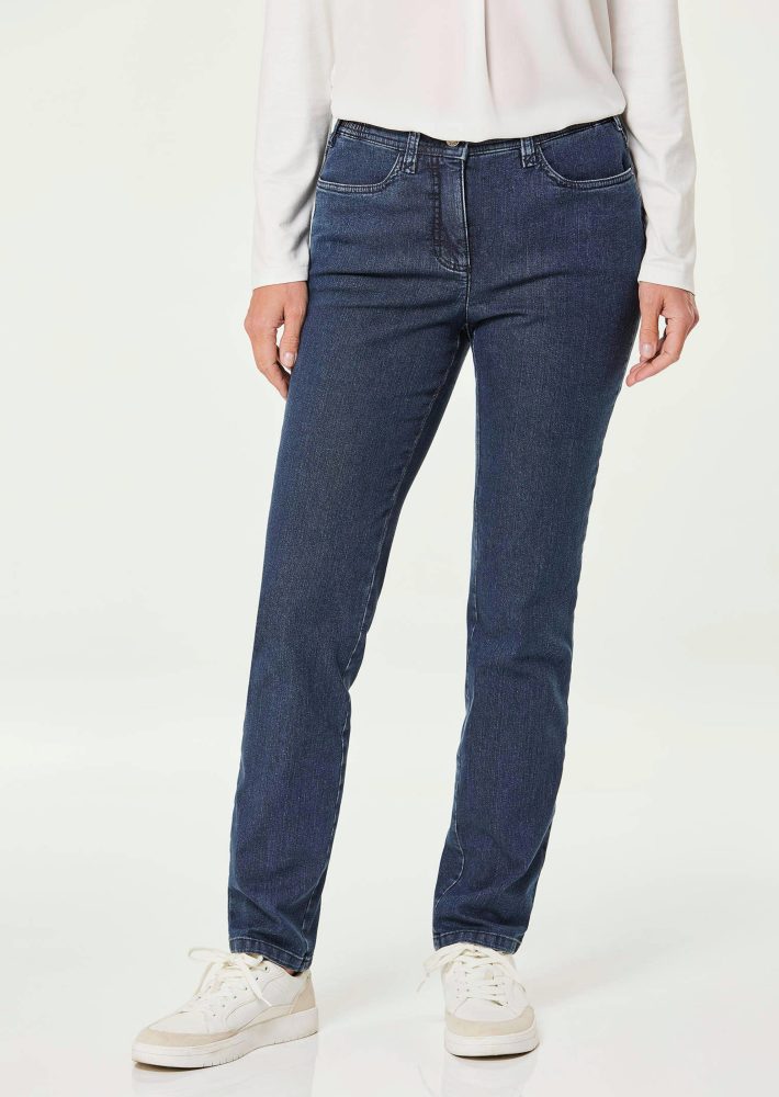 Röhrenjeans LOUISA - marine - Gr. 20 von Goldner Fashion