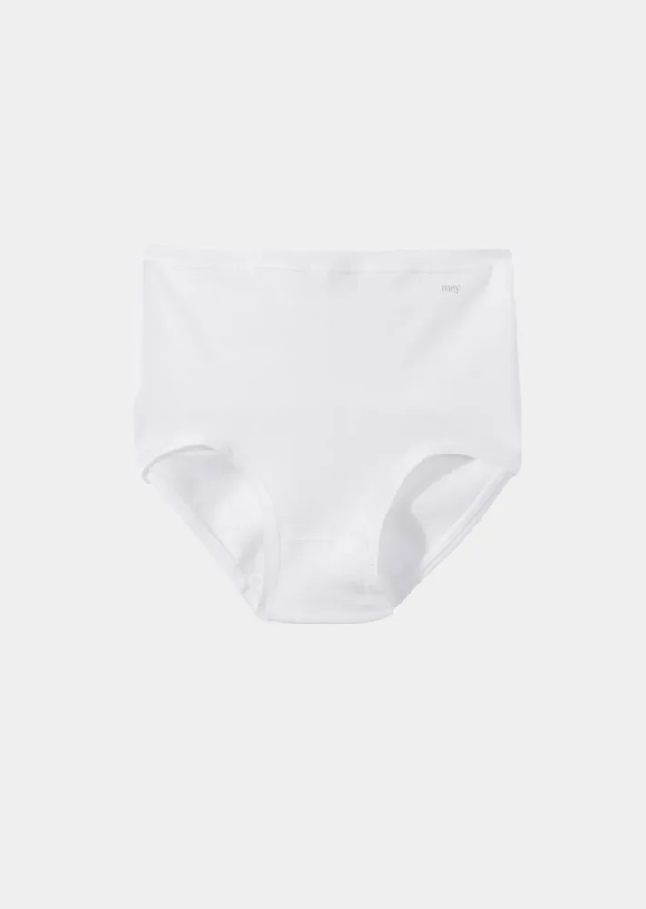 Nahtloser Taillenslip - weiss - Gr. 38/40 von Goldner Fashion