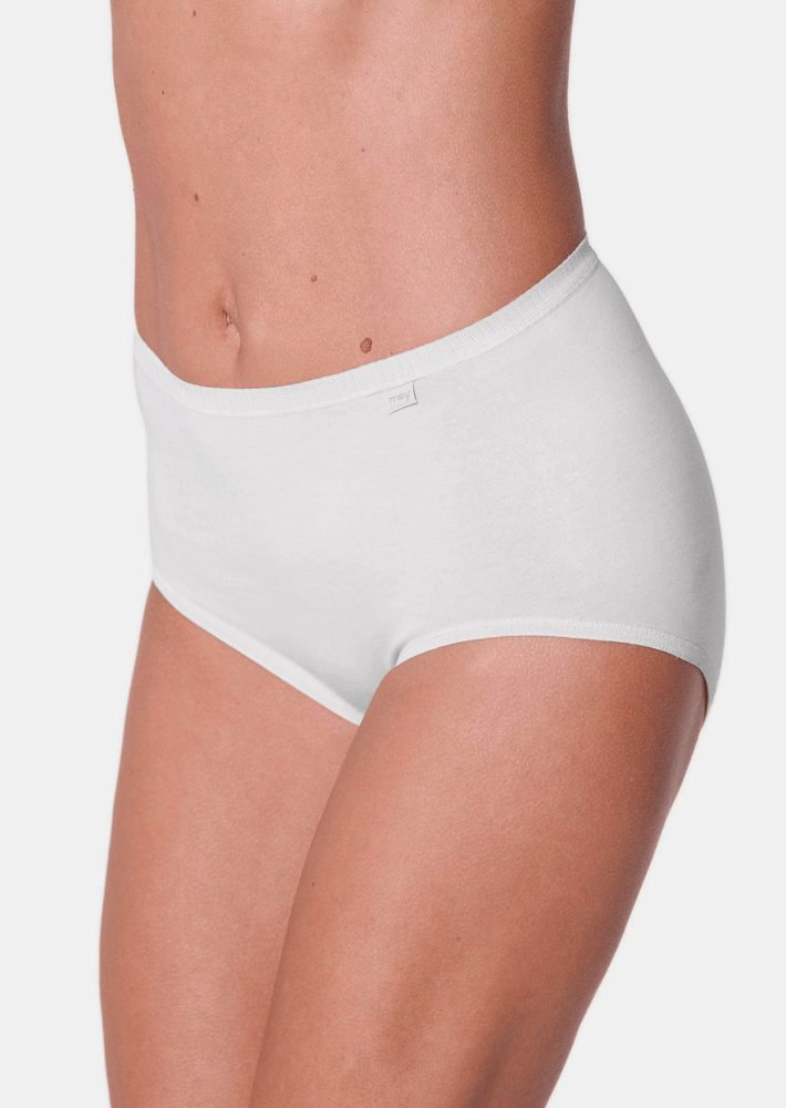 Formender Taillenslip im 2er-Pack - weiss - Gr. 38/40 von Goldner Fashion