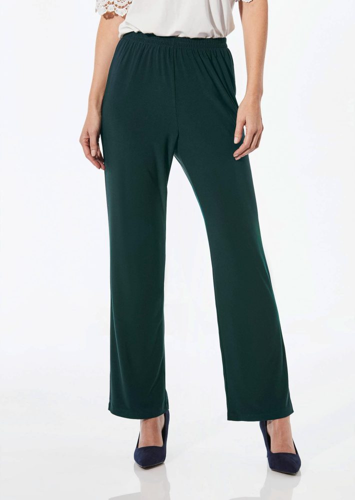 Bequeme Slinky-Hose VERA - smaragd - Gr. 21 von Goldner Fashion