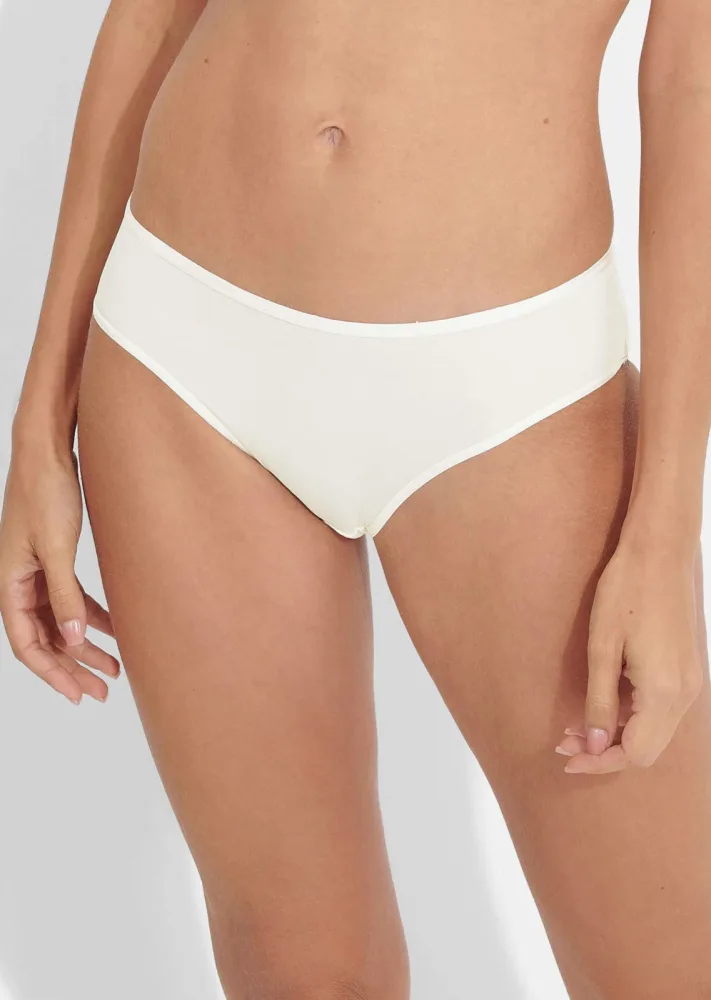 Hüftslip aus weicher Microfaser - champagner - Gr. 44 von Goldner Fashion
