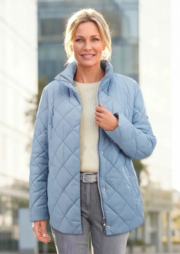 Leichte Steppjacke - hellblau - Gr. 21 von Goldner Fashion