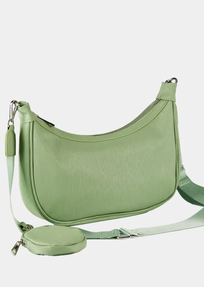 Umhängetasche - mint - Gr. Einheitsgröße von Goldner Fashion