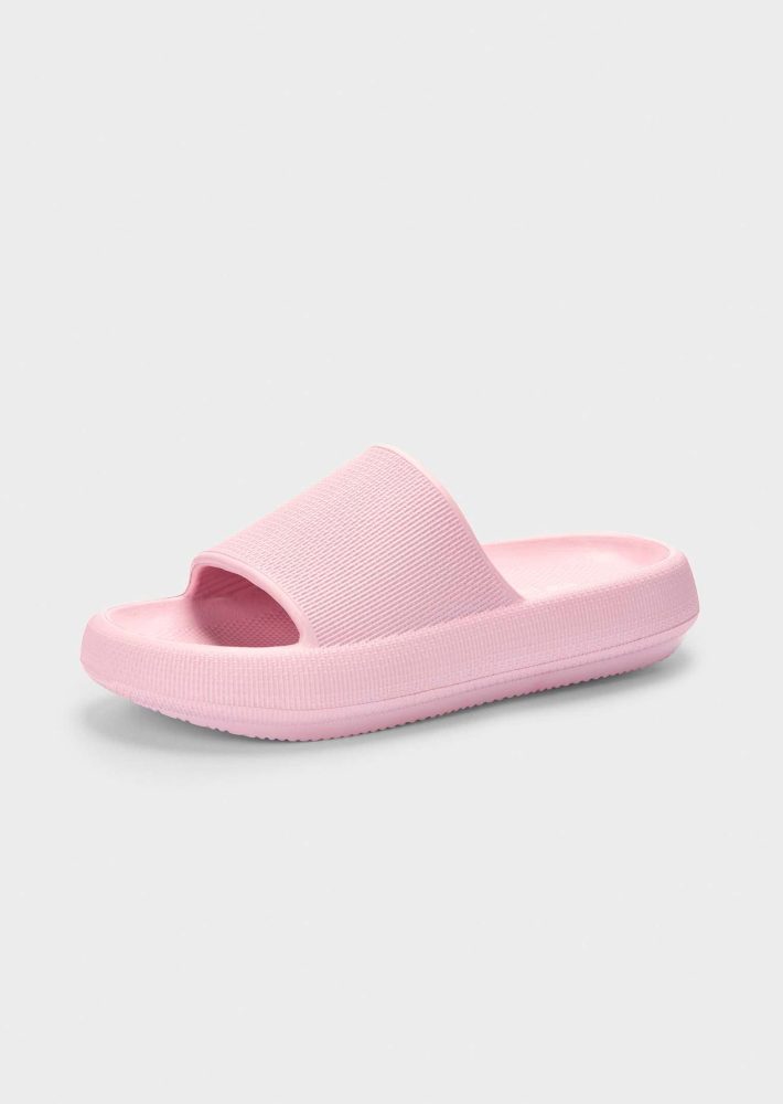 Badeschuhe zum Reinschlüpfen - rosé - Gr. 41 von Goldner Fashion