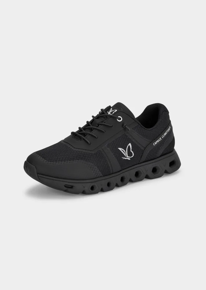 Sneaker mit herausnehmbarem Fußbett - schwarz - Gr. 36 von Goldner Fashion