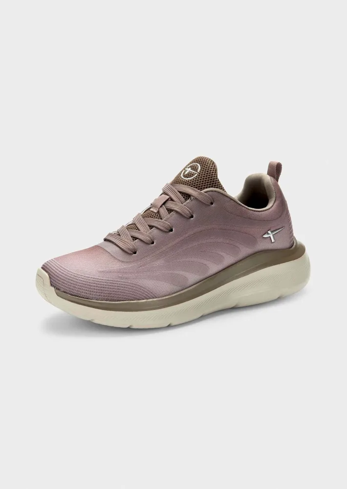 Sneaker mit herausnehmbarem Fußbett - braun - Gr. 37 von Goldner Fashion