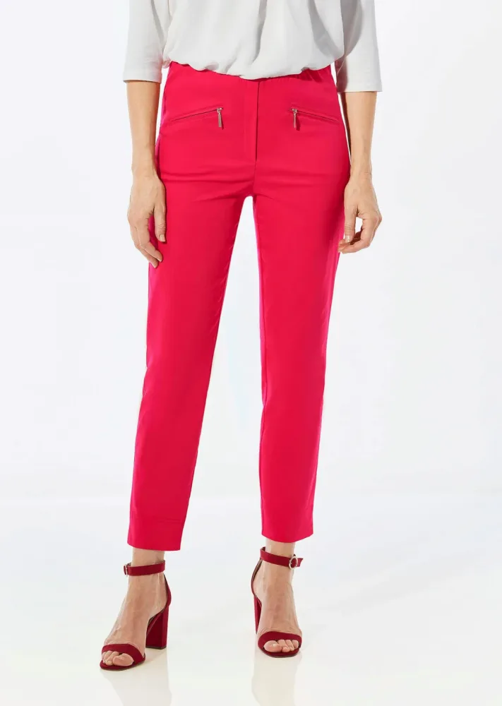 7/8-Bengalinhose LOUISA - rot - Gr. 275 von Goldner Fashion