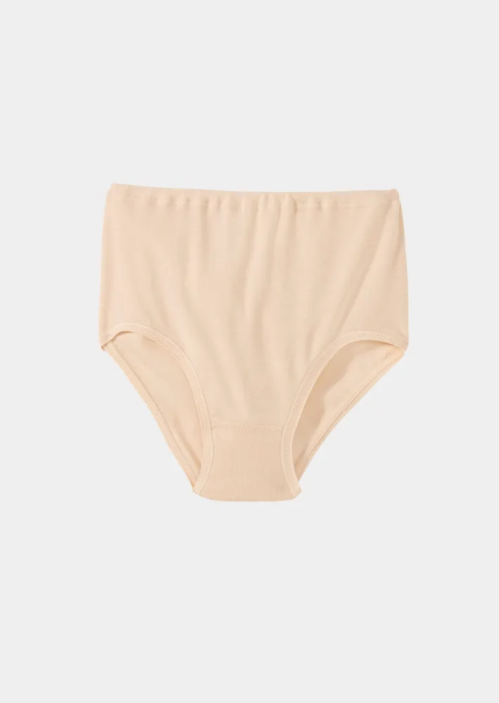 Taillenslip im 2er-Pack - camel - Gr. 44 von Goldner Fashion