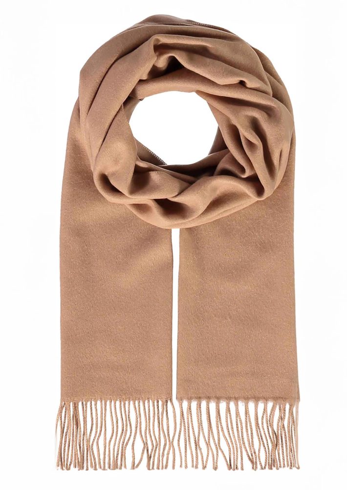 Schal in Cashmere-Feeling - camel - Gr. Einheitsgröße von Goldner Fashion