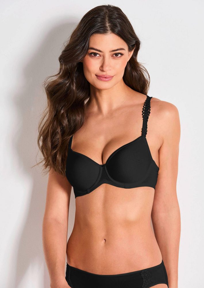 Bügel-BH mit Spacer-Cups - schwarz - Gr. 100 E von Goldner Fashion