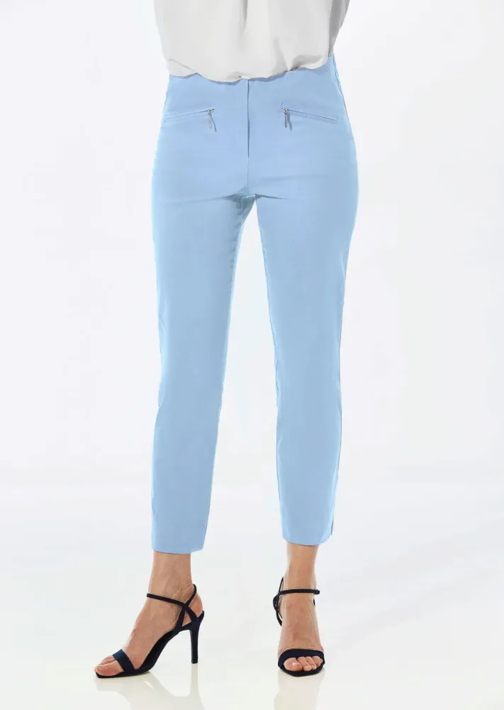 7/8-Bengalinhose LOUISA - hellblau - Gr. 245 von Goldner Fashion