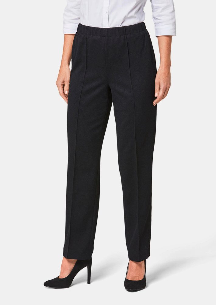Bequeme Rippenhose CARLA - schwarz - Gr. 19 von Goldner Fashion