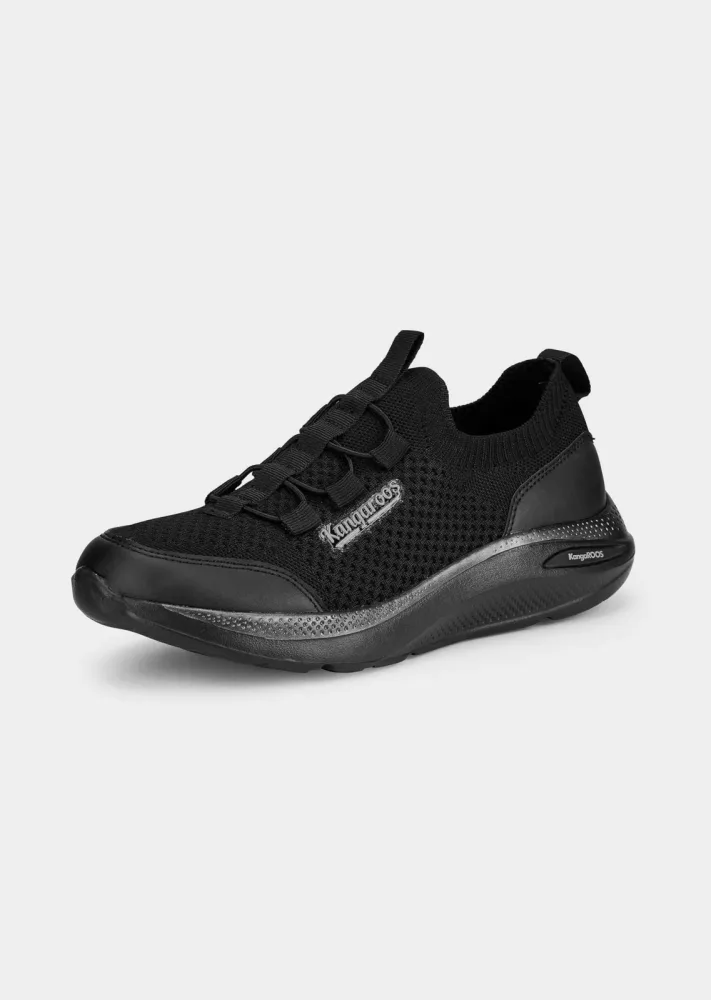 Sportlicher Sneaker mit profilierter Sohle - schwarz - Gr. 36 von Goldner Fashion