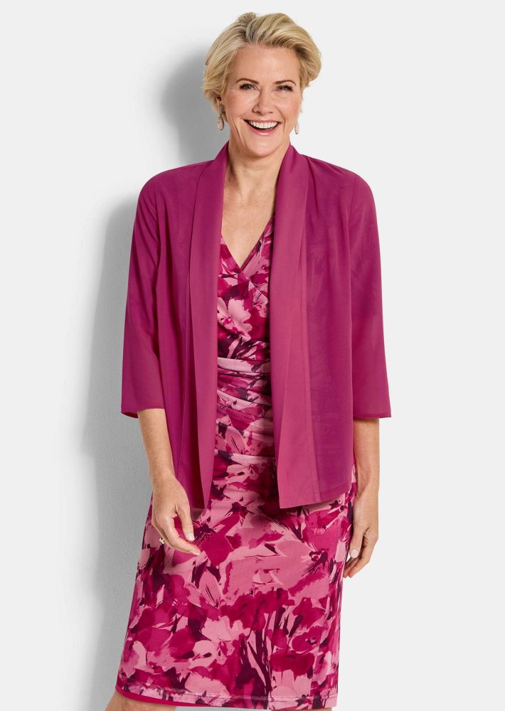 Chiffonjäckchen - pink - Gr. 24 von Goldner Fashion