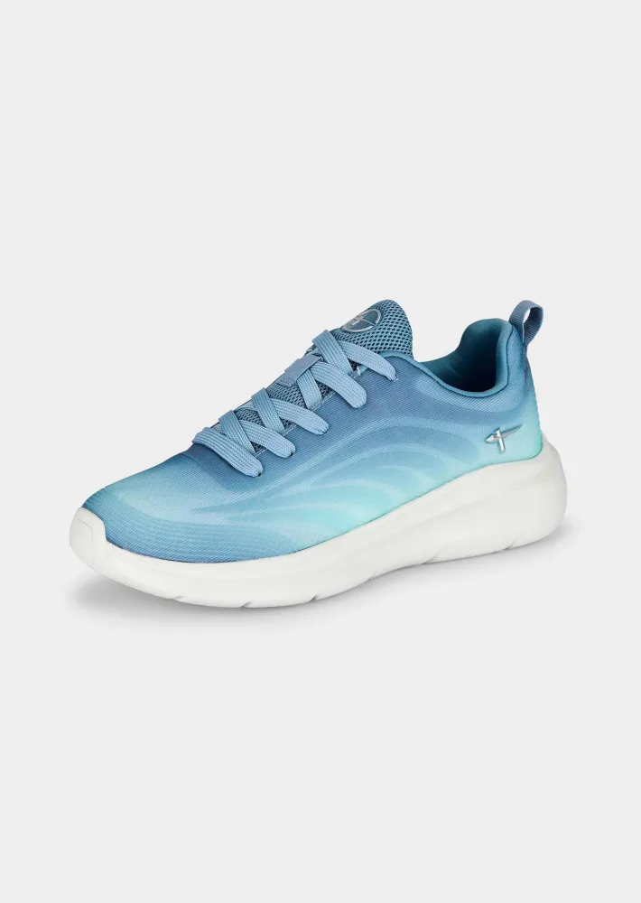 Sneaker mit herausnehmbarem Fußbett - blau - Gr. 37 von Goldner Fashion