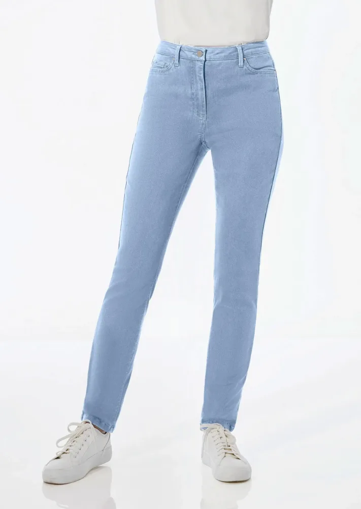 Super-Stretch-Jeans BELLA - hellblau - Gr. 23 von Goldner Fashion