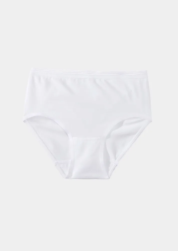 Taillenslip im 2er-Pack - weiss - Gr. 42 von Goldner Fashion