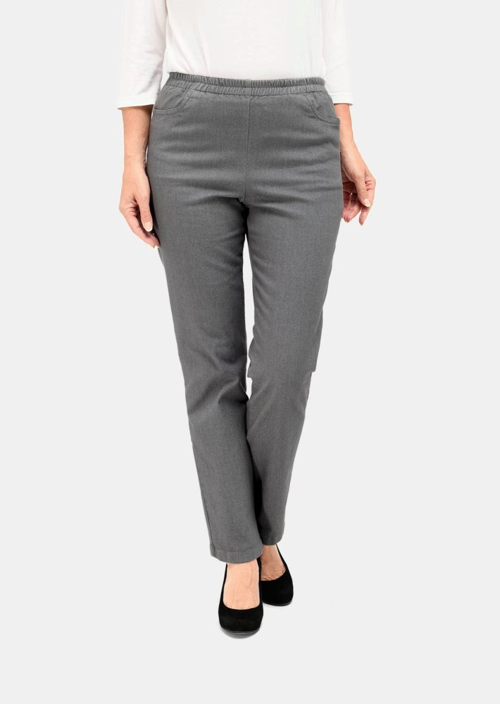 Jeansschlupfhose - grau - Gr. 20 von Goldner Fashion