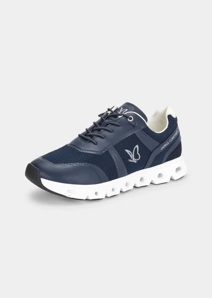 Sneaker mit herausnehmbarem Fußbett - marine - Gr. 39 von Goldner Fashion