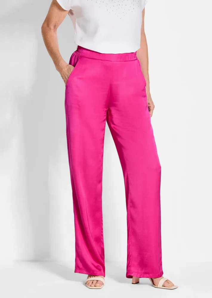 Satinhose VERA - pink - Gr. 215 von Goldner Fashion