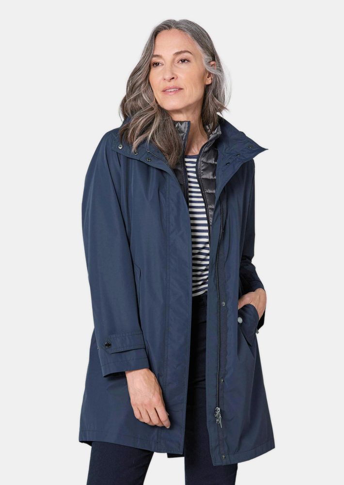 Ganzjahresjacke - marine - Gr. 20 von Goldner Fashion