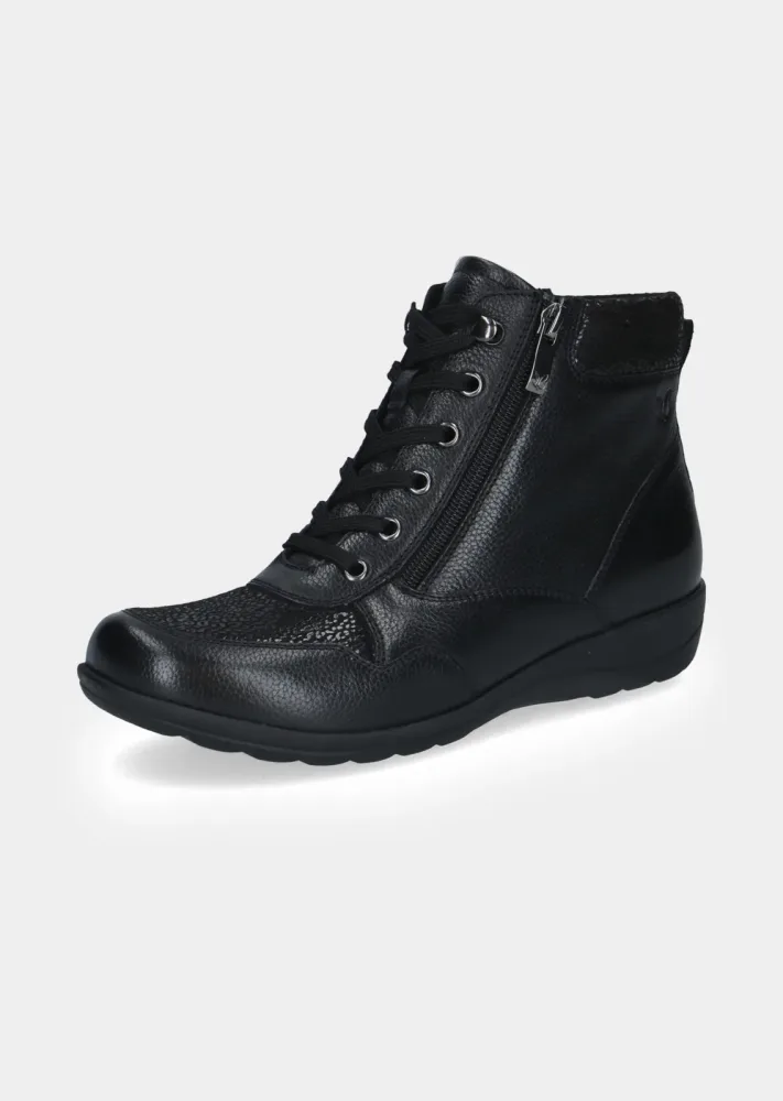 Stiefeletten mit Stretch im Zehenbereich - schwarz - Gr. 38 von Goldner Fashion